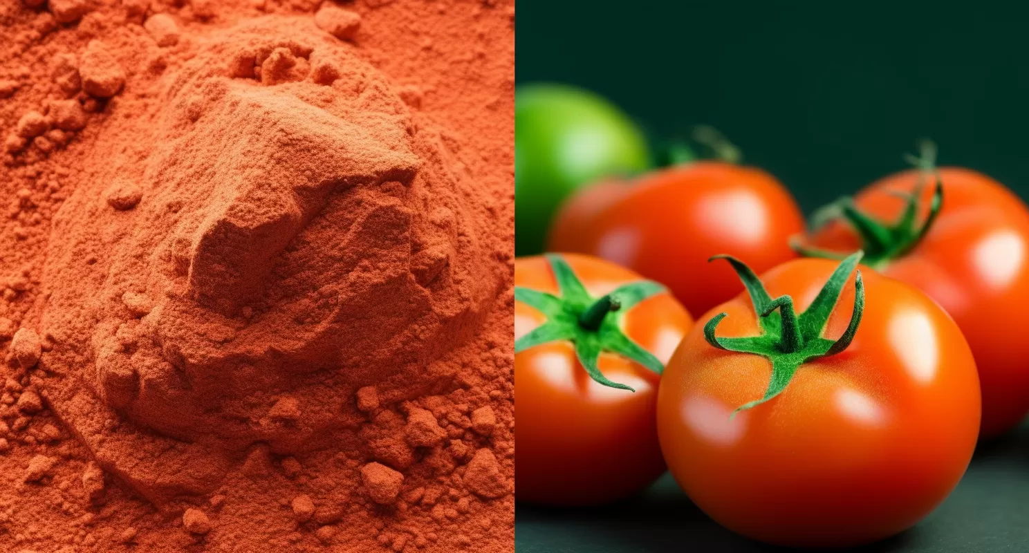 Amino acids vitamins minerals and lycopene powder